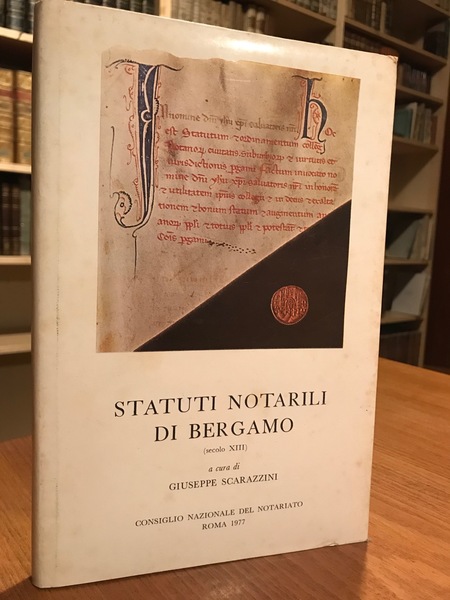 Statuti notarili di Bergamo.