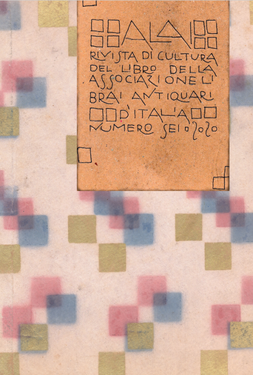 Alai. Rivista di cultura del libro. Numero 6 - Anno …
