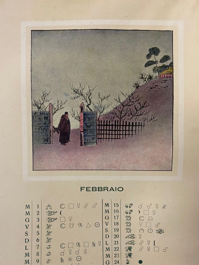 Almanacco del Coenobium pel 1910. Illustrato con 12 disegni originali …