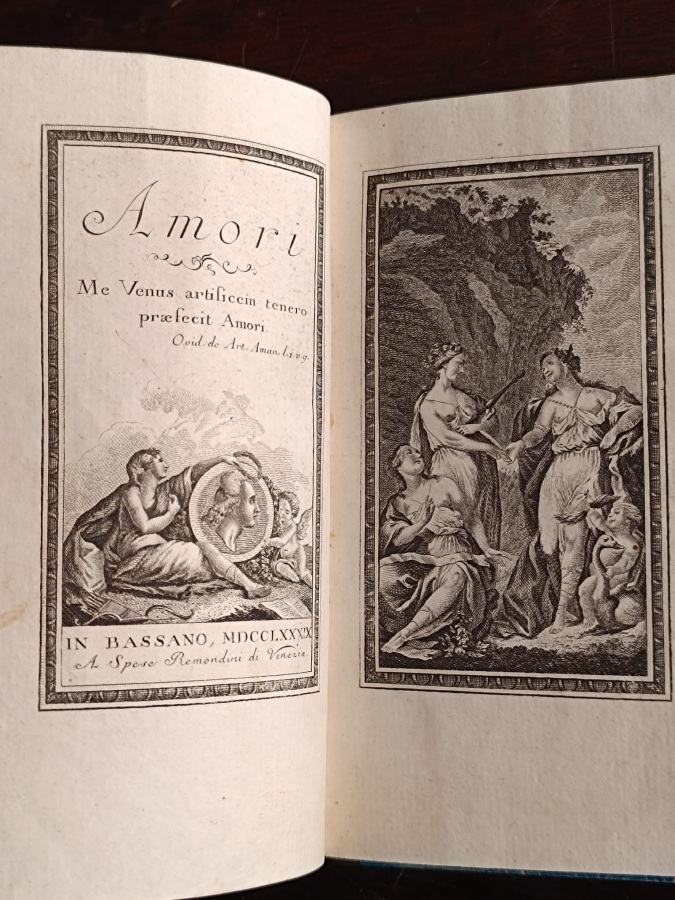 Amori. Me venus artificem tenero praefecit amori.