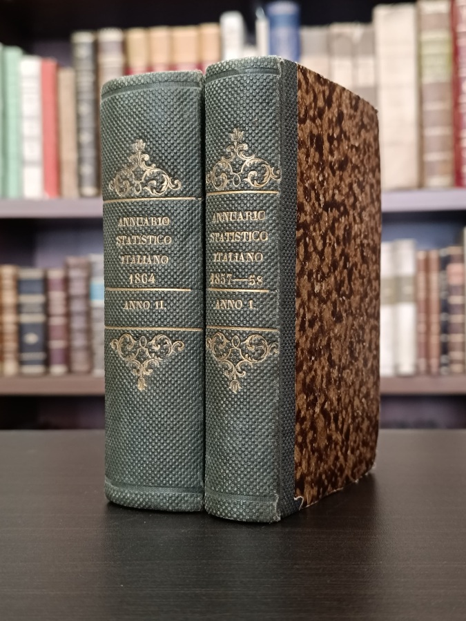 Annuario statistico italiano. Anno I - 1857-58. Anno II - …