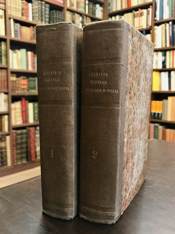 Archivio triennale delle cose d'Italia dall'avvenimento di Pio IX all'abbandono …