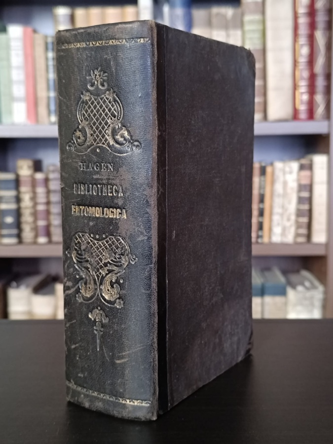 Bibliotheca Entomologica. Die Litteratur uber das ganze Gebiet der Entomologie …