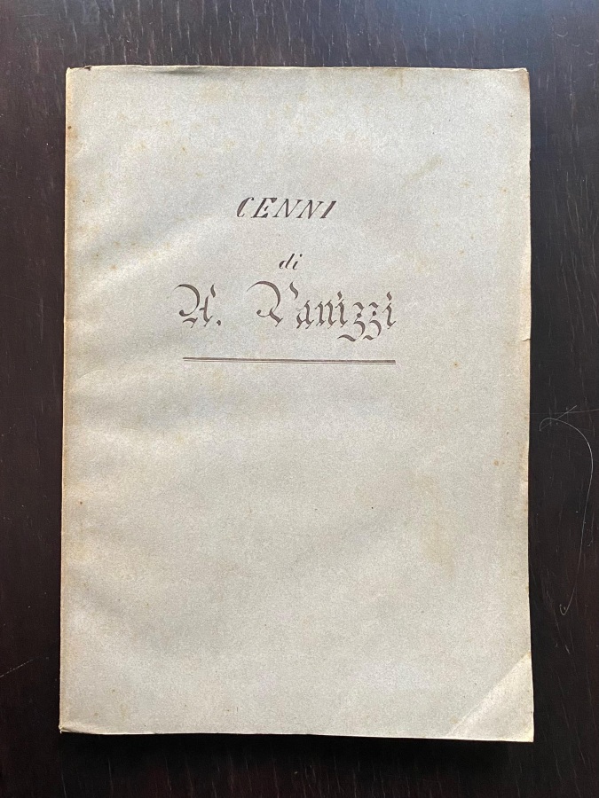 Cenni intorno alla mia vita ufficiale in Inghilterra.