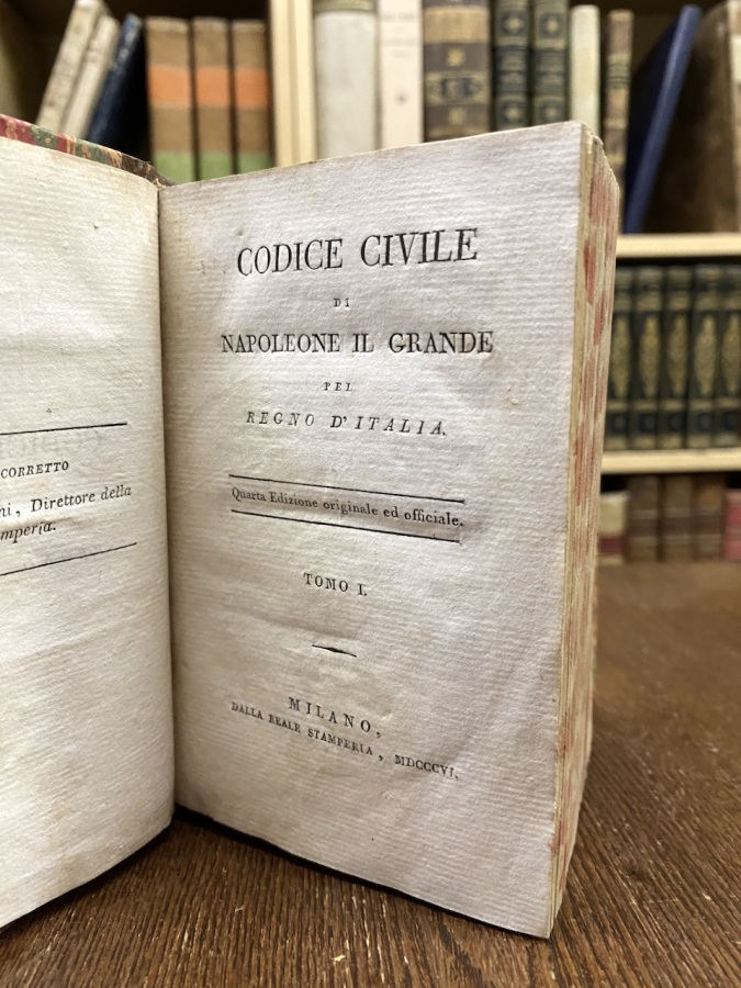 Codice civile di Napoleone il Grande pel Regno d'Italia.