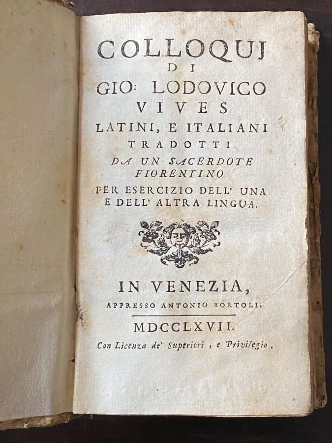 Colloquj di Gio. Lodovico Vives latini e italiani. Tradotti da …