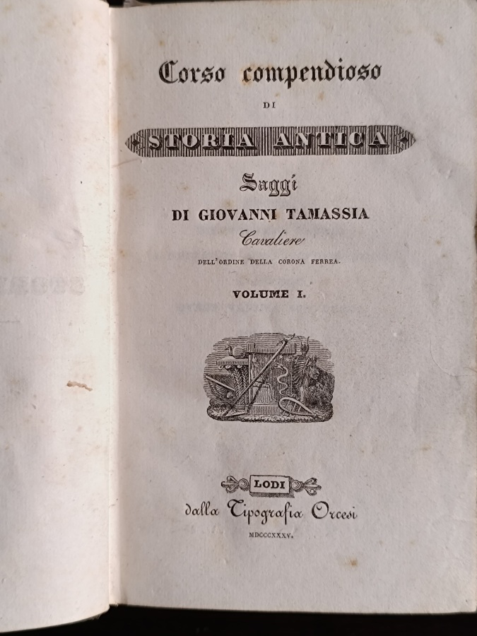 Corso compendioso di storia antica.