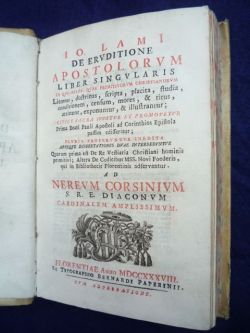 De eruditione apostolorum liber singularis in quo multa, quae primitiorum …