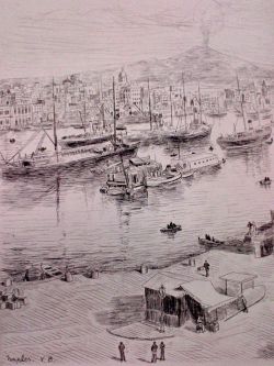 De Londres a Venise par New-York. 18 eaux fortes originales …