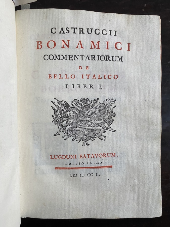 De rebus ad velitras gestis anno MDCCXLIV commentarius. [ -Commentariorum …