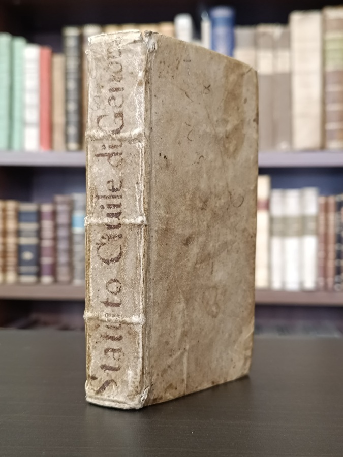 Degli statuti civili della serenissima Repubblica di Genova. Libri sei.