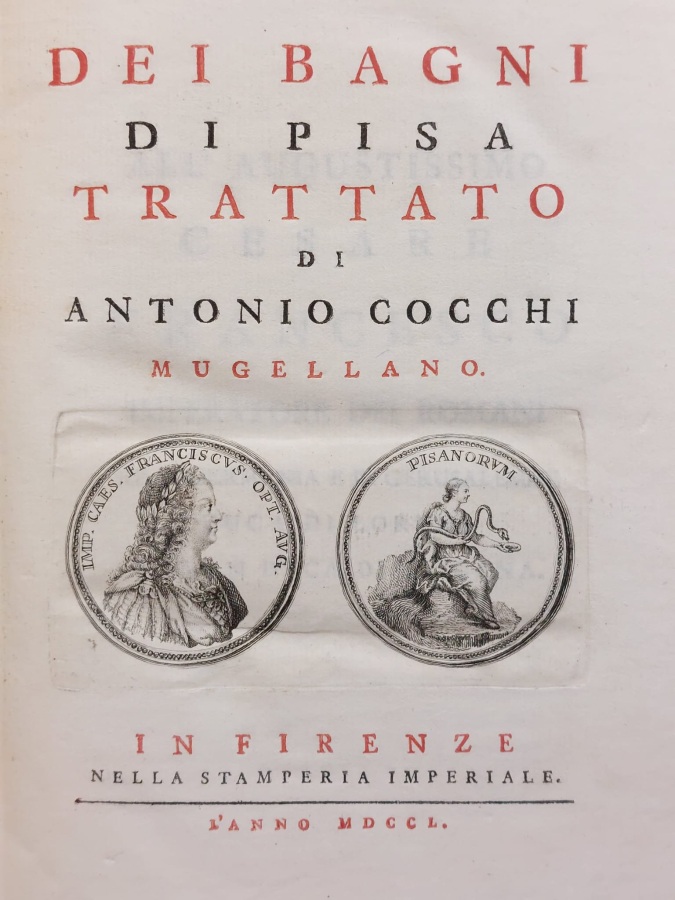 Dei bagni di Pisa trattato.