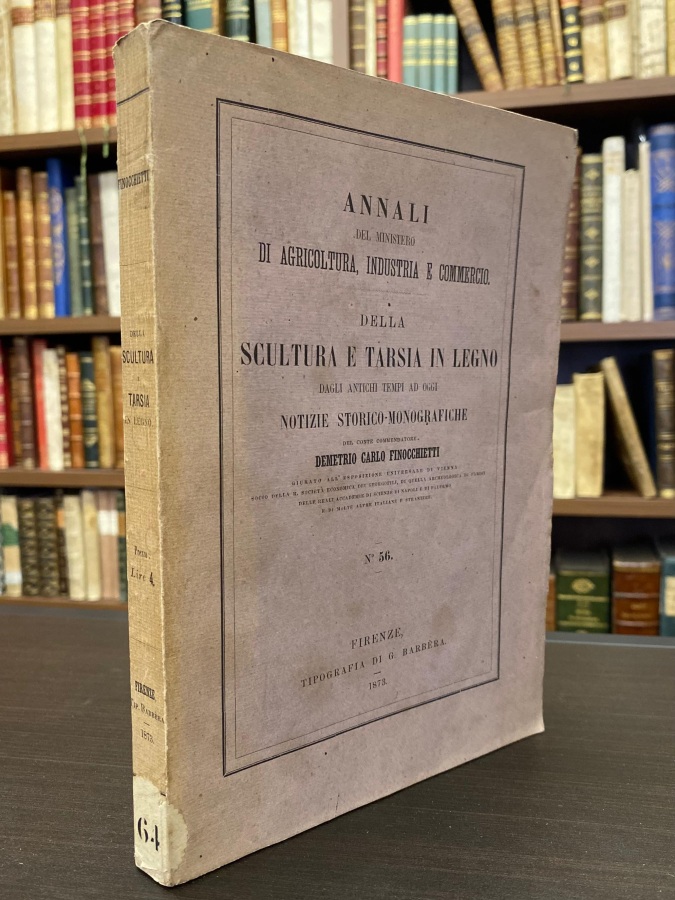 Della scultura e tarsia in legno dagli antichi tempi ad …