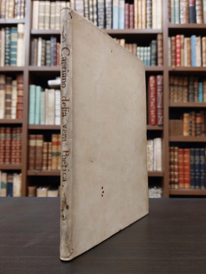 Della vera poetica libro uno. Al conte Ulisse Martinengo.