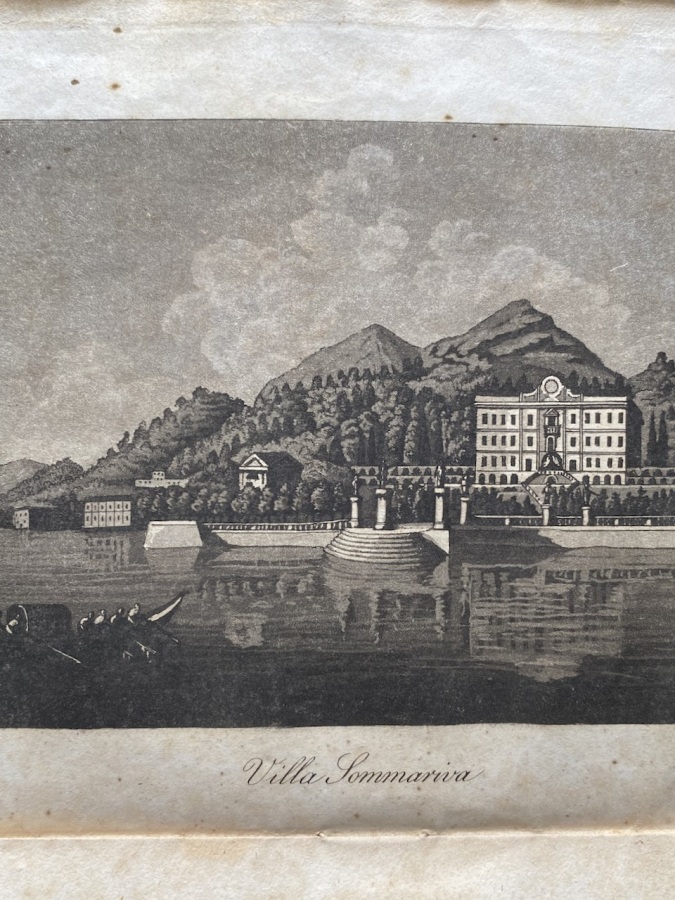 Descrizione della Villa Sommariva sul Lago di Como.