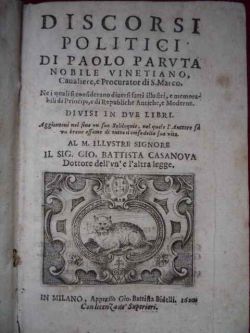 Discorsi politici [.] nei quali si considerano diversi fatti illustri, …