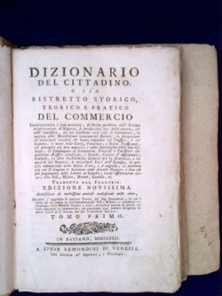Dizionario del cittadino, o sia ristretto storico, teorico e pratico …