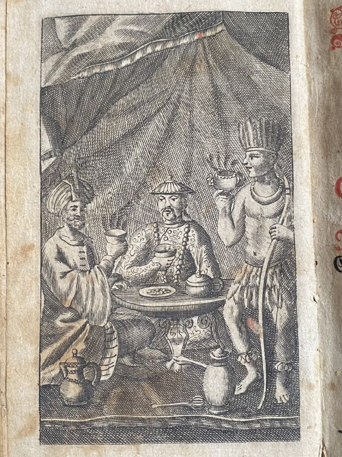 Drey neue curieuse Tractätgen von dem Tranck Cafe, Sinesischen The, …