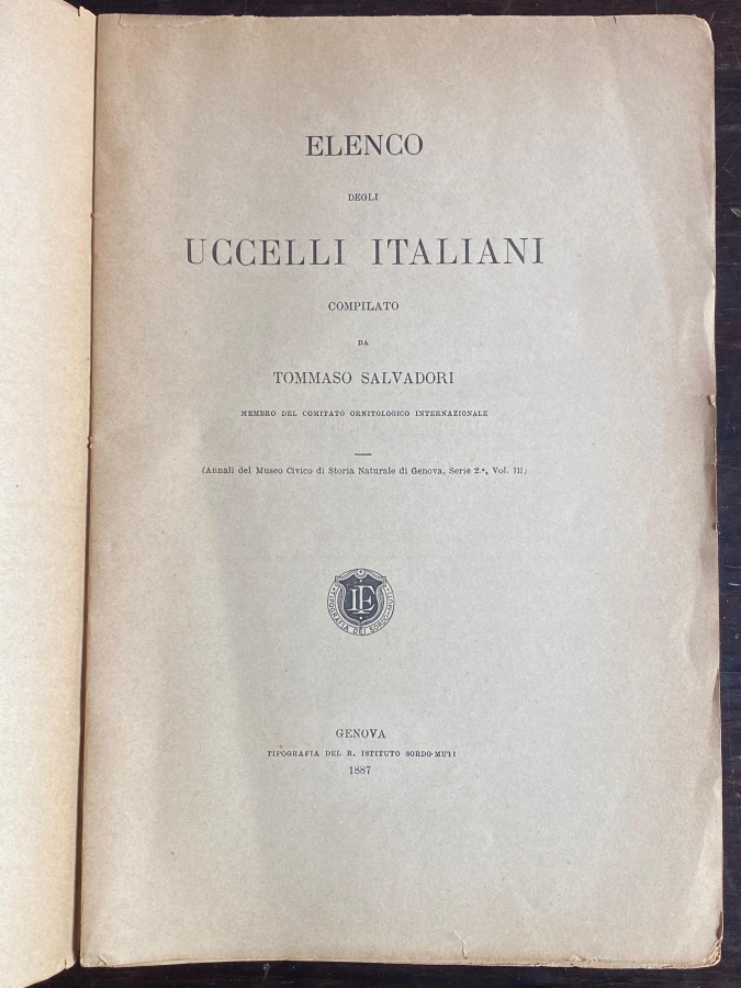 Elenco degli uccelli italiani.