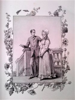 Flirt. Illustré par madame Madeleine Lemaire.