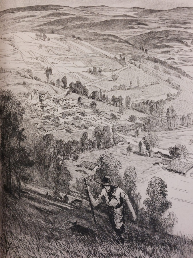 Gaspard des montagnes. Eaux-fortes de Henry Cheffer.