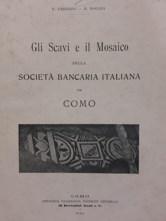 Gli scavi e il Mosaico della Società Bancaria Italiana in …