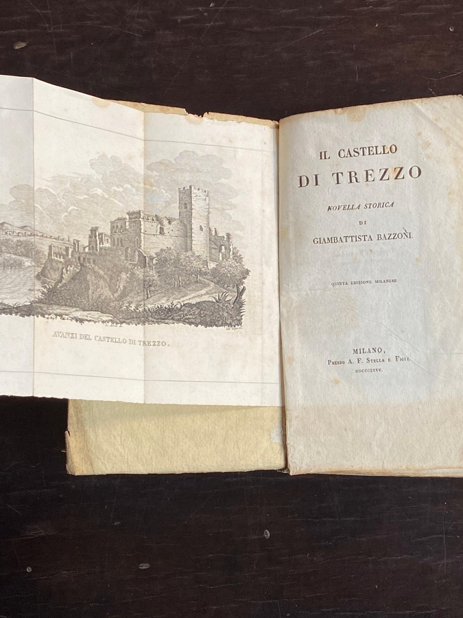 Il Castello di Trezzo. Novella storica.