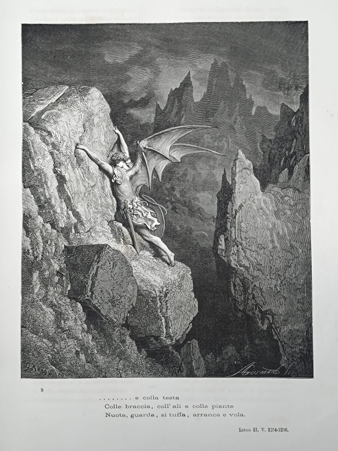 Il Paradiso Perduto. Traduzione di Andrea Maffei con illustrazioni di …