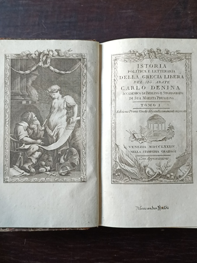 Istoria politica e letteraria della Grecia libera.