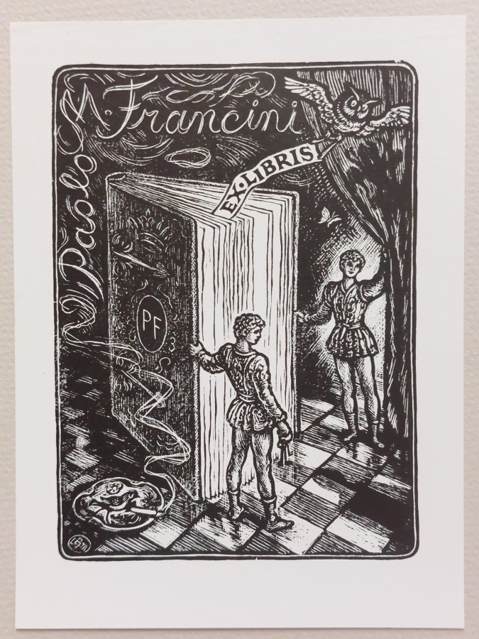 IX Congresso internazionale di exlibris. Parigi 19-22-VII 1962. Exlibris italiani.