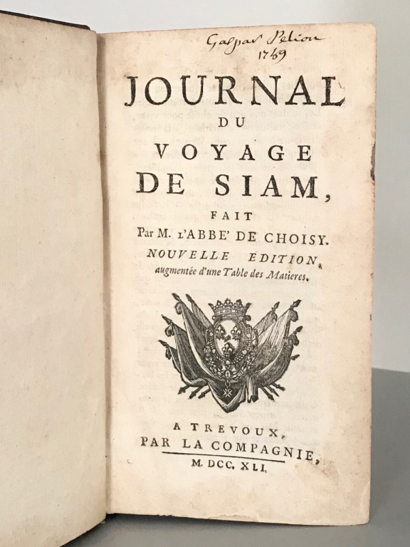 Journaldu voyage de Siam.
