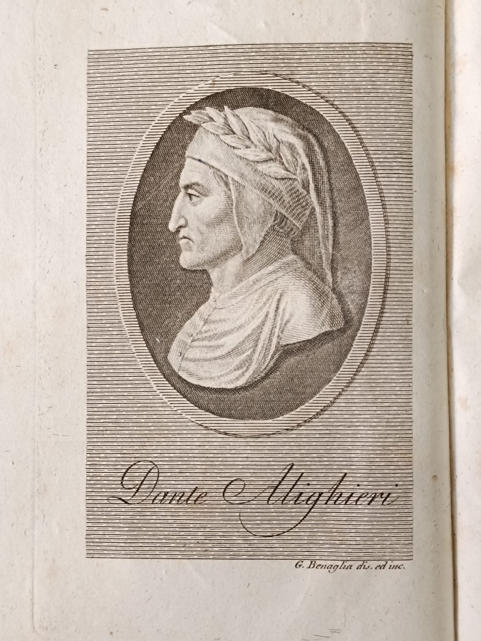 La Divina Commedia. Illustrata di note da Luigi Portirelli.