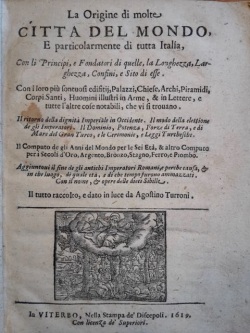 La origine di molte città del mondo, e particolarmente di …
