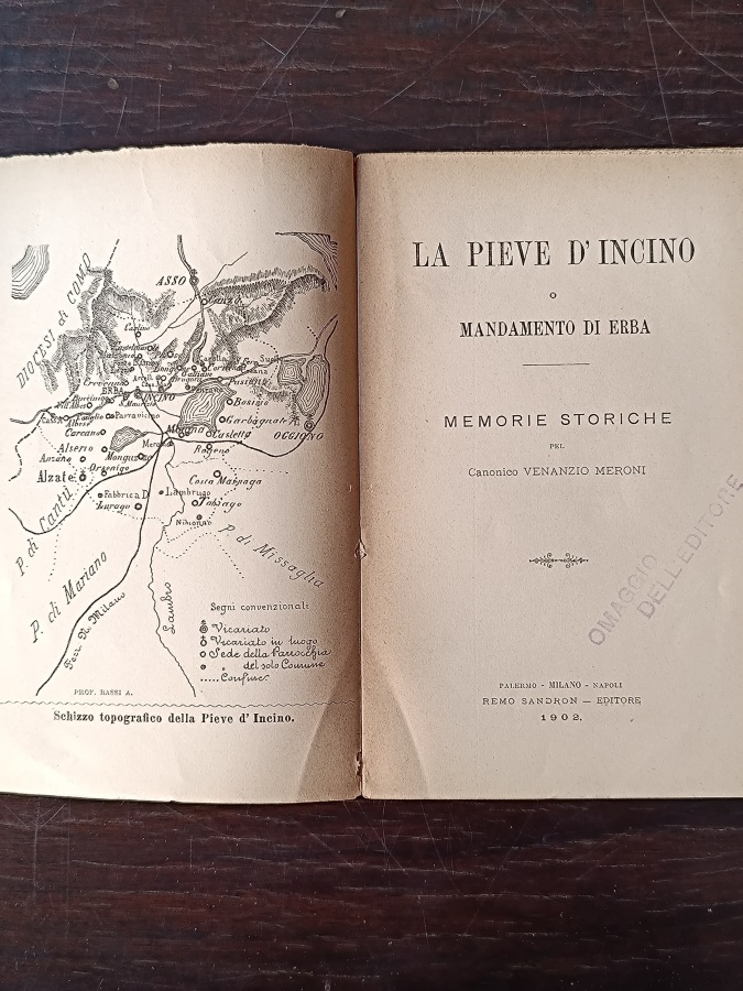 La pieve d'Incino o mandamento d'Erba. Memorie storiche.