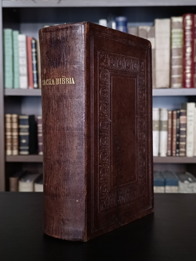 La Sacra Bibbia, ossia l'Antico e il Nuovo Testamento.