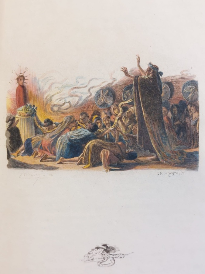 La tentation de Saint Antoine. Compositions de Georges Rochegrosse graveés …