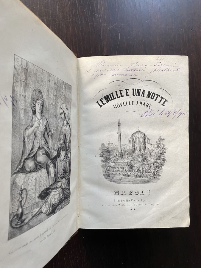 Le mille e una notte. Novelle arabe [.] versione italiana.