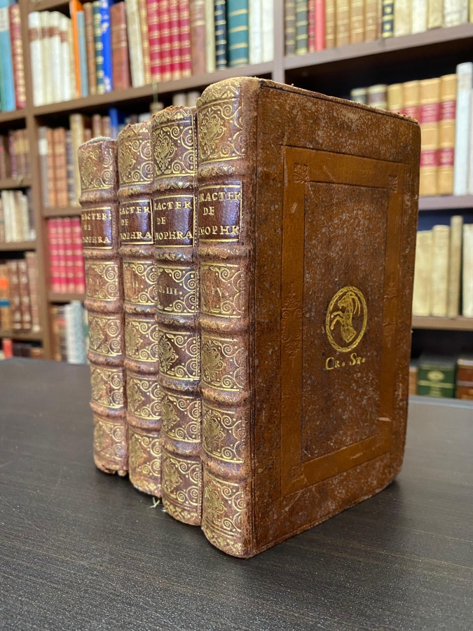 Les caracteres de Theophraste et la suite; traduits du grec. …
