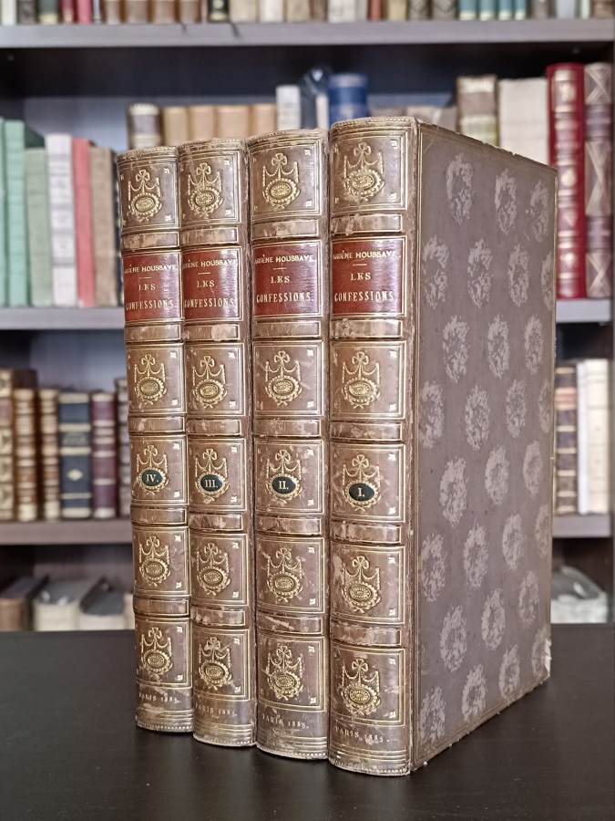 Les confessions. Souvenirs d'un demi-siècle 1830-1880. [Legatura Birdsall].