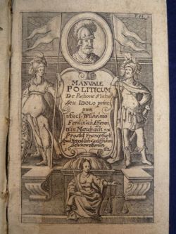 Manuale politicum de ratione Status seu Idolo principum [.].