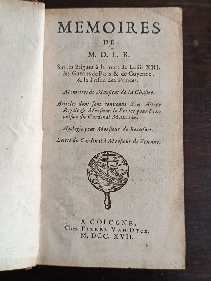 Mémoires de M. D. L. R. sur les Brigues à …