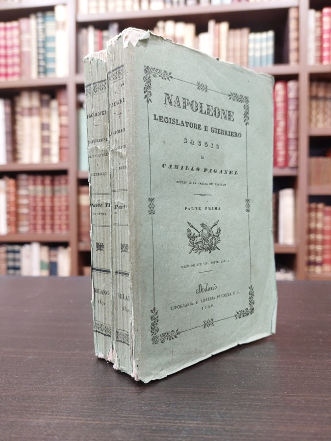 Napoleone legislatore e guerriero. Saggio [.]. Versione di Ferdinando Grillenzoni. …