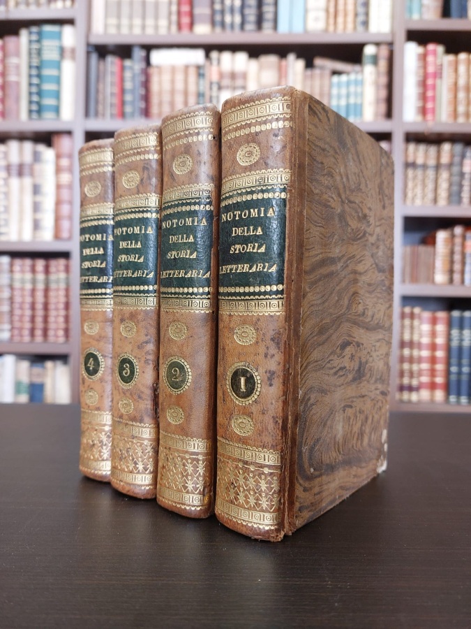 Notomia di tutti i tomi della Storia letteraria usciti finora …