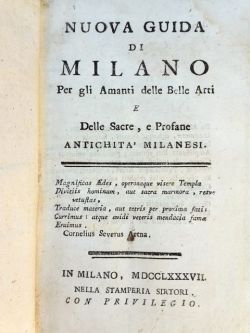 Nuova guida di Milano per gli amanti delle Belle Arti …