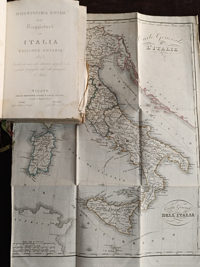 Nuovissima guida dei viaggiatori in Italia. Arricchita da varie carte …