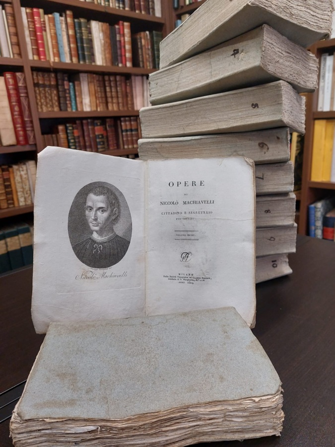 Opere di Nicolò Machiavelli cittadino e segretario fiorentino.