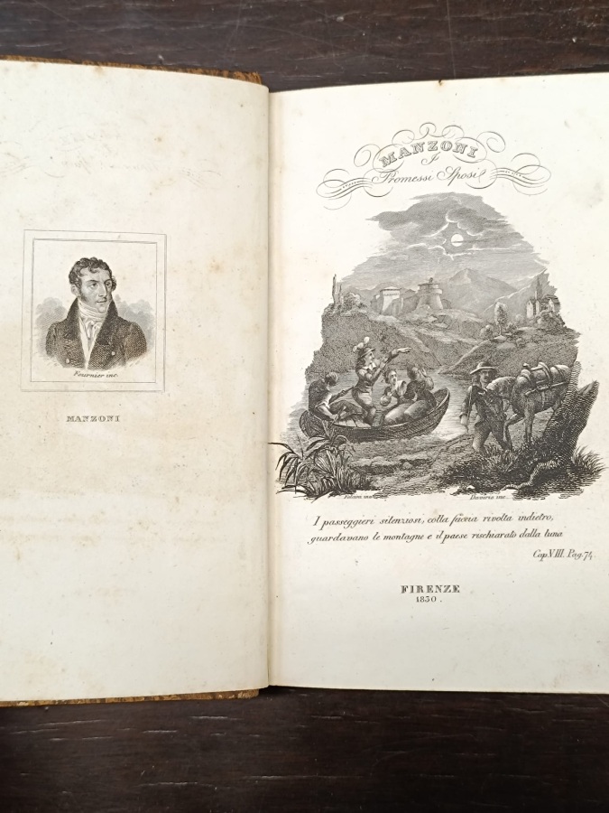 Opere scelte del conte Alessandro Manzoni [Promessi sposi]. Volume unico.