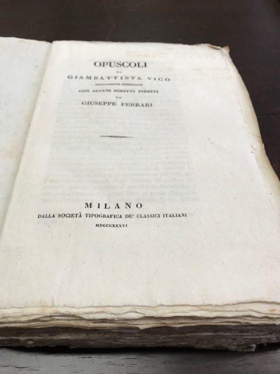 Opuscoli nuovamente pubblicati con alcuni scritti inediti da Giuseppe Ferrari.