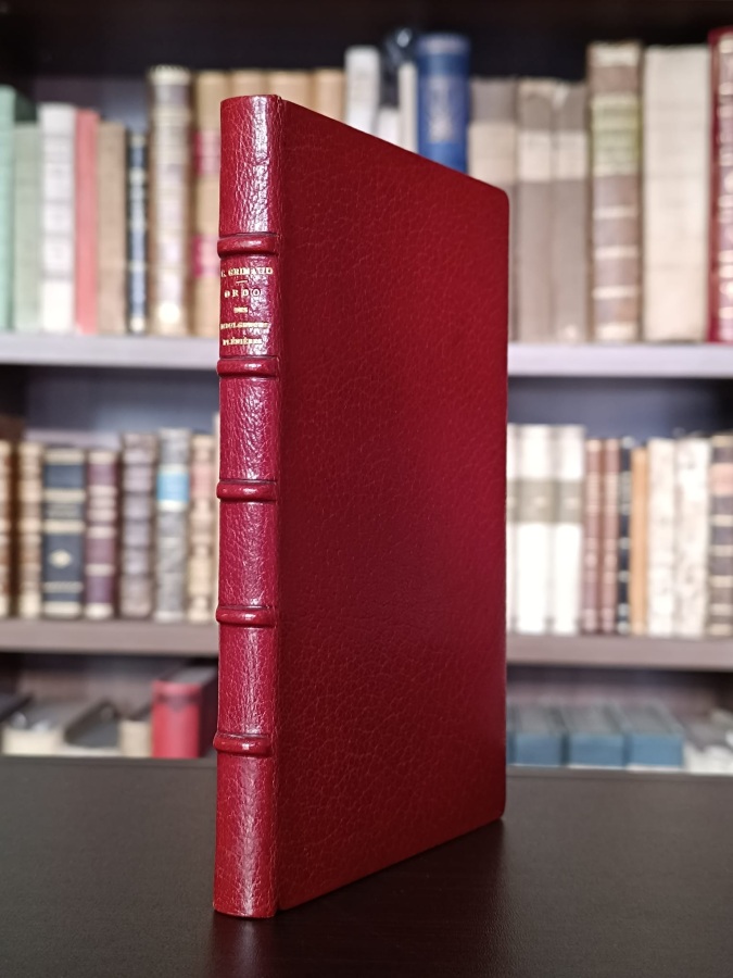Ordo des indulgences plénières. [Legatura Poussielgue].