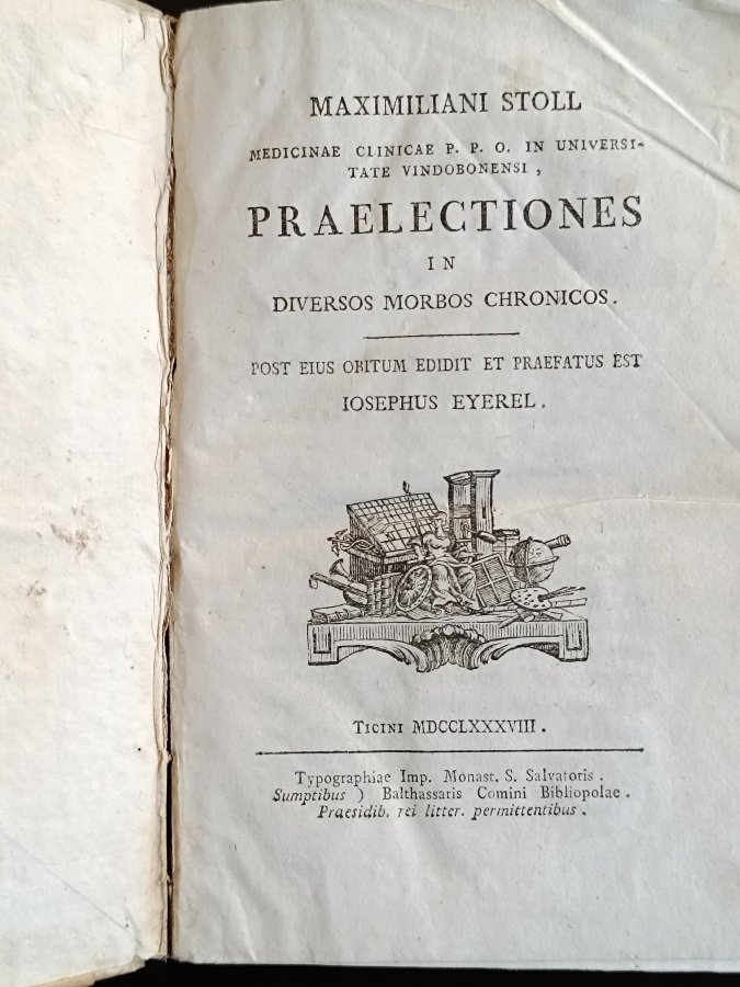 Praelectiones in diversos morbos chronicos. Post ejus obitum edidit et …